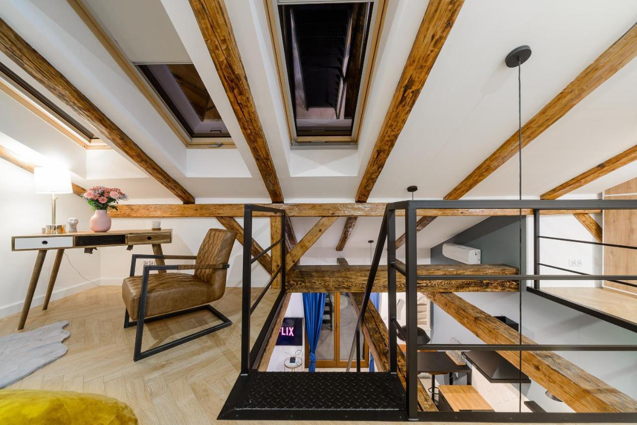 Lumina 2-Level Apartment With Balcony Łódź Dış mekan fotoğraf