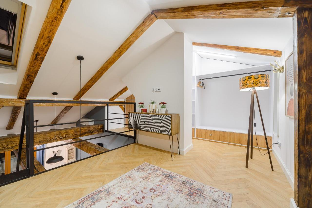 Lumina 2-Level Apartment With Balcony Łódź Dış mekan fotoğraf