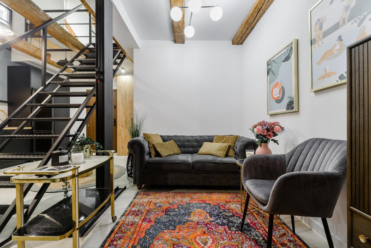 Lumina 2-Level Apartment With Balcony Łódź Dış mekan fotoğraf