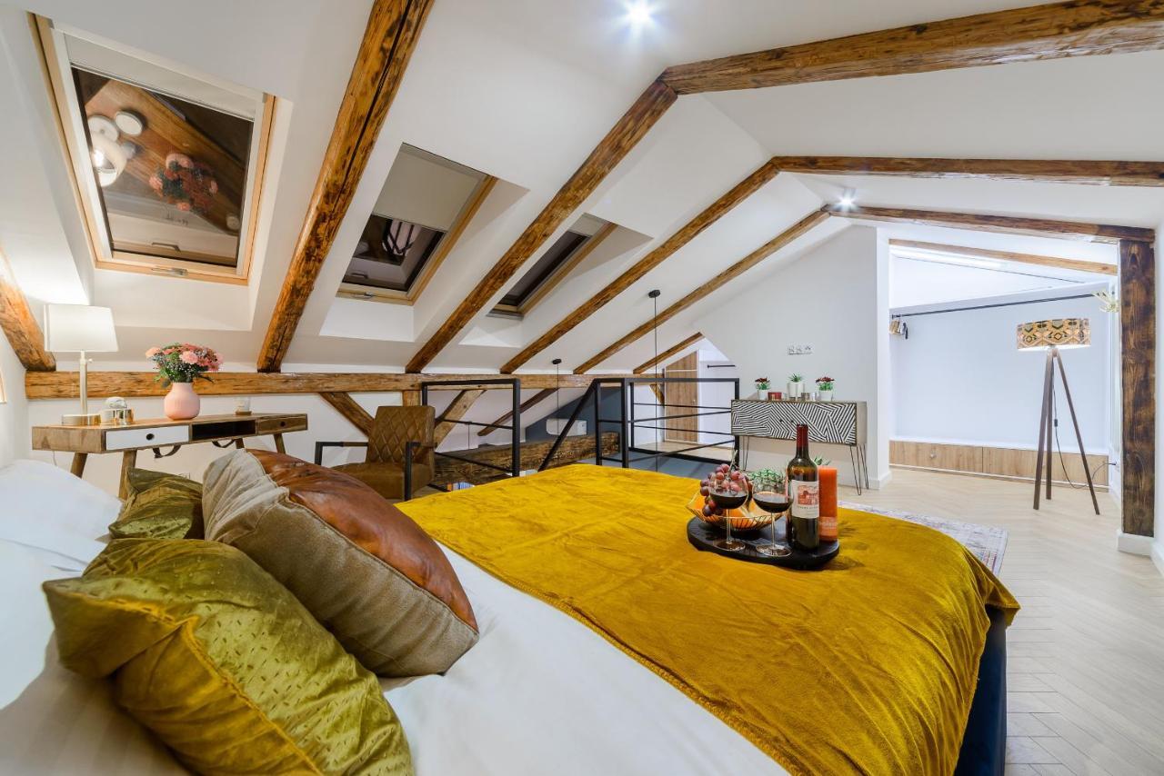 Lumina 2-Level Apartment With Balcony Łódź Dış mekan fotoğraf